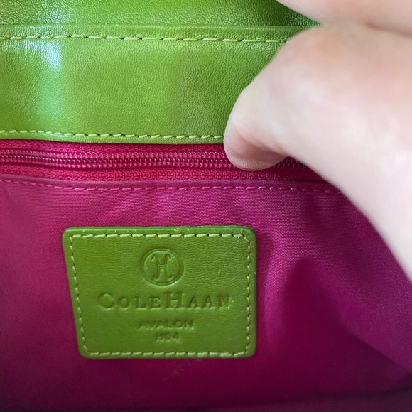 Cole Haan Green Mini Shoulder Purse - Picture 2 of 7